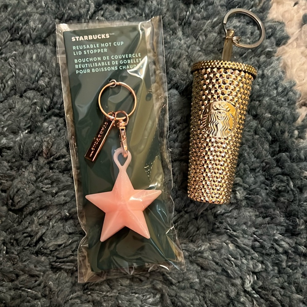 Starbucks keychains